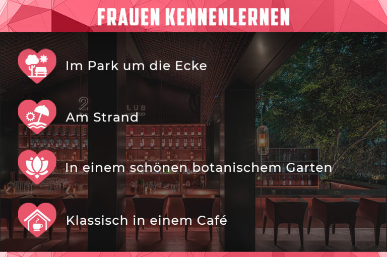Frauen kennenlernen im cafe